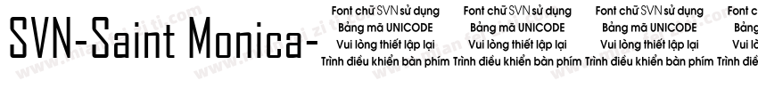 SVN-Saint Monica字体转换